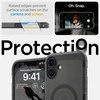 Dėklas Spigen Tough Armor MagSafe, frost juodas - iPhone 16