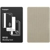 Dėklas Spigen Tough Armor Pro Wallet MagSafe 5 Card, juodas