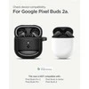 Spigen Tvirtas šarvas, matinės juodos spalvos – „Google Pixel Buds 2a“