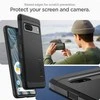 Dėklas Spigen Tough Armor, metalinio skalūno spalva - Google Pixel 7a