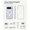 „Spigen Ultra Hybrid Mag MagSafe“ dėklas, skirtas „Google Pixel 10 / 10 Pro“ – skaidrus ir baltas