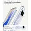 „Spigen Ultra Hybrid Mag MagSafe“ dėklas, skirtas „Google Pixel 10 / 10 Pro“ – skaidrus ir baltas