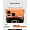 Dėklas „Spigen Ultra Hybrid MagSafe“, skaidrus oranžinis - iPhone 17 Pro