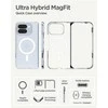Dėklas Spigen „Ultra Hybrid MagSafe“, skaidriai baltas – „Google Pixel 10 Pro Fold“