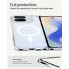 Dėklas Spigen „Ultra Hybrid MagSafe“, skaidriai baltas – „Google Pixel 10 Pro Fold“