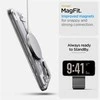 Dėklas „Spigen Ultra Hybrid MagSafe“, „Zero One“ baltos – „iPhone 16 Pro Max“