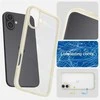 Dėklas Spigen Ultra Hybrid, mute beige - iPhone 16 Plus