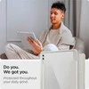 „Spigen Ultra Hybrid Pro“, pilkas – „Samsung Galaxy Tab S10/S9/S8 Ultra“