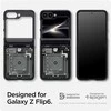 Dėklas Spigen Ultra Hybrid Pro, zero one - Samsung Galaxy Z Flip6/7 FE