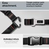 Spigen PS100 Universal Car Seat Belt Holder for pets juodos spalvos