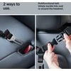 Spigen PS100 Universal Car Seat Belt Holder for pets juodos spalvos