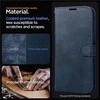 Spigen Wallet S Pro dėklas skirtas Apple iPhone 15 Pro – mėlynos spalvos