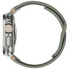 Dėklas „Urban Armor Gear“ „UAG Monarch“ dirželis, alyvuogių/titano spalvos – „Apple Watch“ 49 mm/46 mm/45 mm/44 mm/42 mm