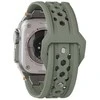 Dėklas „Urban Armor Gear“ „UAG Monarch“ dirželis, alyvuogių/titano spalvos – „Apple Watch“ 49 mm/46 mm/45 mm/44 mm/42 mm