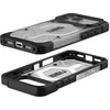 Urban Armor Gear Dėklas UAG Pathfinder Clear Magsafe,Ice/Sidabrinis - iPhone 17 Pro