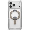 Dėklas Urban Armor Gear UAG Plasma XTE Magsafe, skaidrus/titano spalvos - iPhone 17 Pro Max