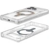 Dėklas Urban Armor Gear UAG Plasma XTE Magsafe, skaidrus/titano spalvos - iPhone 17 Pro Max