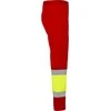 Roly Daugialypės gerai matomos žieminės kelnės SOAN Darbo vieta raudona / fluoro geltona