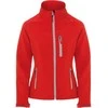 Roly Dviejų sluoksnių softshell striukė su užtrauktuku ANTARTIDA WOMAN Raudona