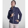 Roly Dviejų sluoksnių softshell striukė su užtrauktuku ANTARTIDA WOMAN Raudona