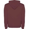 Roly Dviejų spalvų džemperis su gobtuvu ir kengūros kišene URBAN Berry red