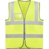 Roly Gerai matoma liemenė su užtrauktuku POLUX Fluoro geltona