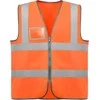 Roly Gerai matoma liemenė su užtrauktuku POLUX Fluoro oranžinė