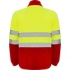 Roly Gerai matoma vilnonė striukė ALTAIR Darbo vieta raudona / fluoro geltona