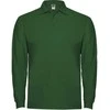 Roly Ilgarankoviai polo marškiniai su briaunuota apykakle ESTRELLA L/S Butelis žalias