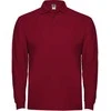 Roly Ilgarankoviai polo marškiniai su briaunuota apykakle ESTRELLA L/S Granatas