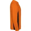 Roly Techniniai ilgomis rankovėmis reglano marškiniai SHANGHAI L/S Fluoro oranžinė/juoda