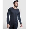 Roly Techniniai ilgomis rankovėmis reglano marškiniai SHANGHAI L/S Fluoro oranžinė/juoda