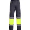 Roly Ilgos kelnės su pamušalu, gerai matomos, su keliomis kišenėmis ENIX Švino/fluoro geltona