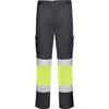 Roly Kelnės su gerai matomomis keliomis kišenėmis DAILY STRETCH HV Švino/fluoro geltona