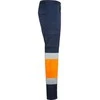 Roly Kelnės su matomomis kišenėmis DAILY STRETCH HV Tamsiai mėlyna / fluorescencinė oranžinė