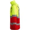 Roly Kombinuota ir paminkštinta gerai matoma parka MERAK Darbo vieta raudona / fluoro geltona