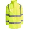 Roly Kombinuota ir paminkštinta gerai matoma parka MERAK Fluoro geltona