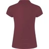 Roly Moteriški trumpų rankovių polo marškinėliai STAR WOMAN Berry red