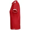 Roly Antibakteriniai moteriški polo marškiniai trumpomis rankovėmis TAMIL WOMAN Raudona/balta
