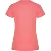 Roly Priglundantys trumpų rankovių techniniai marškinėliai MONTECARLO WOMAN Fluoro koralas
