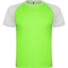 Roly Reglano trumpų rankovių sportiniai marškinėliai INDIANAPOLIS Fluoro žalia/balta
