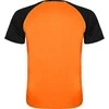 Roly Reglano trumpų rankovių sportiniai marškiniai su kontrastu INDIANAPOLIS Fluoro oranžinė/juoda