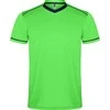 Roly Sportinis komplektas iš marškinėlių ir šortų UNITED Fluoro žalia / tamsi mėlyna