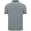 Roly Tamsiai mėlyni trumpų rankovių polo marškinėliai BOWIE Heather navy mėlynas