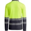 Roly Techniniai, gerai matomi ilgomis rankovėmis polo marškinėliai ATRIO LS Švino/fluoro geltona