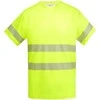 Roly Techniniai gerai matomi marškinėliai trumpomis rankovėmis TAURI Fluoro geltona