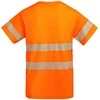 Roly Techniniai gerai matomi marškinėliai trumpomis rankovėmis TAURI Fluoro oranžinė
