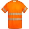 Roly Techniniai gerai matomi marškinėliai trumpomis rankovėmis TAURI Fluoro oranžinė