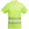 Roly Techniniai gerai matomi trumpomis rankovėmis polo marškinėliai ATRIO Fluoro geltona