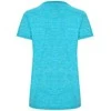 Roly Techniniai marškinėliai trumpomis rankovėmis ZOLDER WOMAN Turquoise/heather turquoise